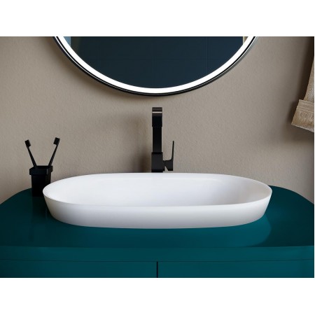 Раковина каменная матовая 65х39 SALINI MAREA 01 1802201MRF окрашена по RAL Раковина каменная матовая 65х39 SALINI MAREA 01 1802201MRF окрашена по RAL