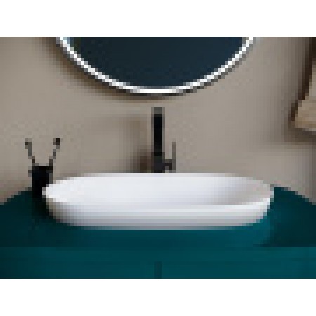 Раковина каменная 65х39 SALINI MAREA 01 1802201MRH окрашена по RAL снаружи Раковина каменная 65х39 SALINI MAREA 01 1802201MRH окрашена по RAL снаружи