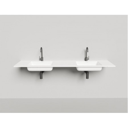 Раковина-столешница каменная матовая 180x50 SALINI ONDA 1402202M Раковина-столешница каменная матовая 180x50 SALINI ONDA 1402202M