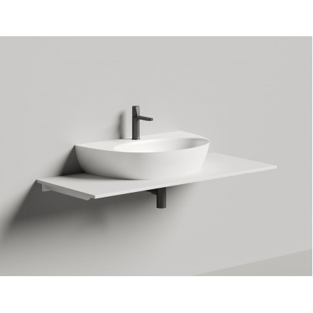 Раковина каменная накладная матовая 60x71 SALINI ALDA 140323M Раковина каменная накладная матовая 60x71 SALINI ALDA 140323M