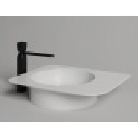 Раковина каменная матовая 55х45 SALINI NINFEA 130221M Раковина каменная матовая 55х45 SALINI NINFEA 130221M