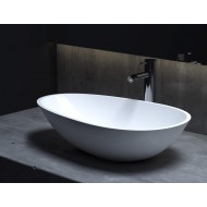 Раковина каменная матовая 58х35 SALINI CALLISTA 101 1101201SMRF окрашена по RAL