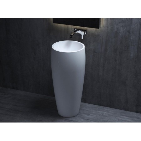 Раковина каменная матовая 47х47 SALINI ARMONIA 203 130113SM Раковина каменная матовая 47х47 SALINI ARMONIA 203 130113SM