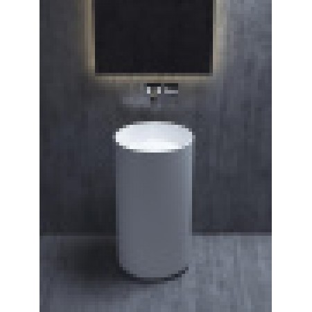 Раковина напольная каменная глянцевая 45х45 SALINI ARMONIA 201 130111GRF окрашена по RAL Раковина напольная каменная глянцевая 45х45 SALINI ARMONIA 201 130111GRF окрашена по RAL