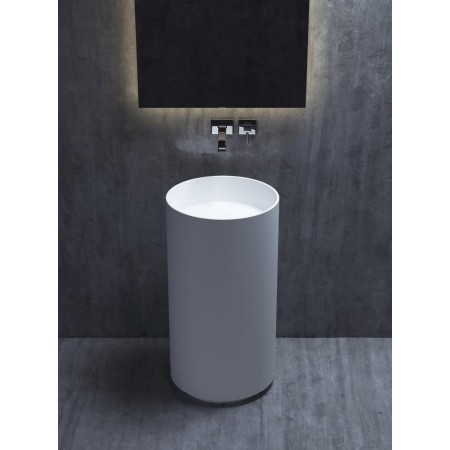 Раковина каменная матовая 45х45 SALINI ARMONIA 201 130111SMRF окрашена по RAL Раковина каменная матовая 45х45 SALINI ARMONIA 201 130111SMRF окрашена по RAL