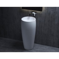 Раковина напольная каменная глянцевая 47х47 SALINI ARMONIA 203 130113GRF окрашена по RAL