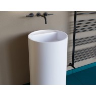 Раковина каменная матовая 45х45 SALINI ARMONIA TOP 201 130124MRF окрашена по RAL