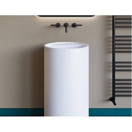 Раковина напольная с отверстием под смеситель SALINI ARMONIA TOP 201 покраска по RAL снаружи 130125MRH Раковина напольная с отверстием под смеситель SALINI ARMONIA TOP 201 покраска по RAL снаружи 130125MRH