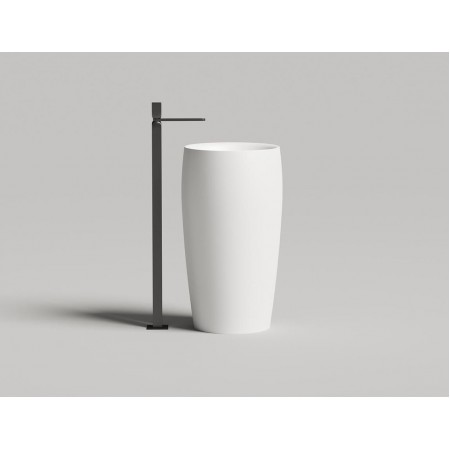 Раковина каменная напольная глянцевая 47x47 SALINI ARMONIA 130311GRH окрашена по RAL снаружи Раковина каменная напольная глянцевая 47x47 SALINI ARMONIA 130311GRH окрашена по RAL снаружи