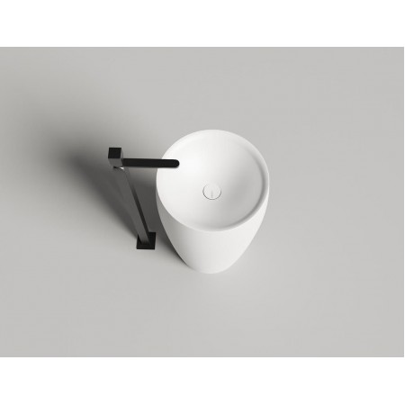 Раковина каменная напольная матовая 47x47 SALINI ARMONIA 130321MRH окрашена по RAL снаружи Раковина каменная напольная матовая 47x47 SALINI ARMONIA 130321MRH окрашена по RAL снаружи