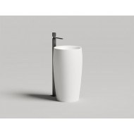 Раковина каменная напольная матовая 47x47 SALINI ARMONIA 130321M