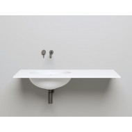 Раковина каменная встраиваемая матовая 57x40 SALINI MAREA 1101109M