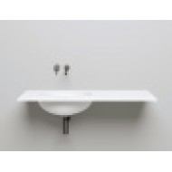 Раковина каменная встраиваемая матовая 57x40 SALINI MAREA 1101109M