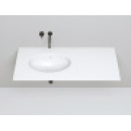 Раковина каменная встраиваемая матовая 57x40 SALINI MAREA 1101109M