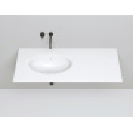 Раковина каменная встраиваемая матовая 57x40 SALINI MAREA 1101109M Раковина каменная встраиваемая матовая 57x40 SALINI MAREA 1101109M