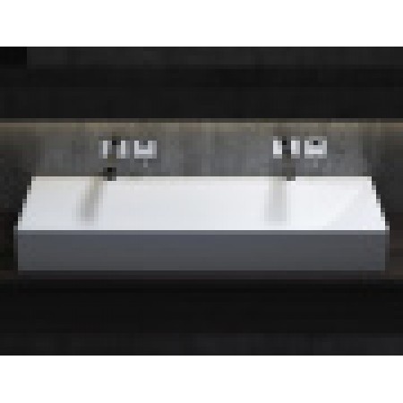 Раковина матовая 120х45 SALINI SONATA 1401201MRH окрашена по RAL снаружи Раковина матовая 120х45 SALINI SONATA 1401201MRH окрашена по RAL снаружи