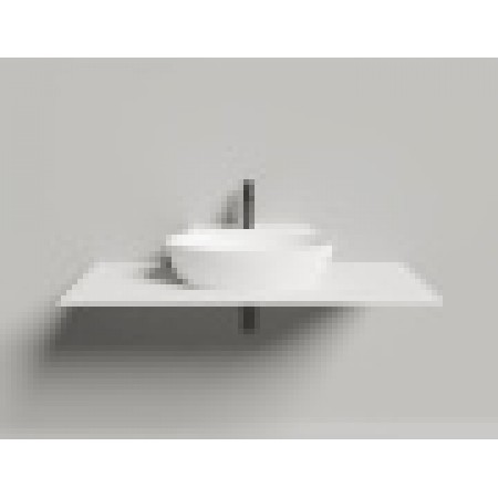 Раковина каменная накладная глянцевая 58x45 SALINI ALDA 140311GRF окрашена по RAL Раковина каменная накладная глянцевая 58x45 SALINI ALDA 140311GRF окрашена по RAL