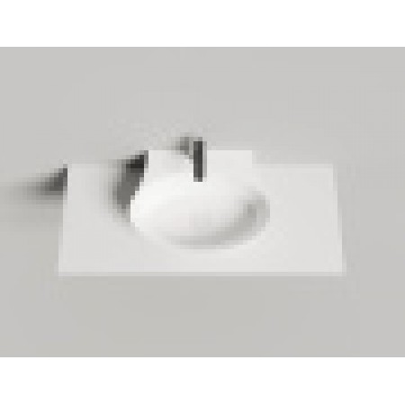 Раковина каменная накладная глянцевая 58x45 SALINI ALDA 140311GRH окрашена по RAL снаружи Раковина каменная накладная глянцевая 58x45 SALINI ALDA 140311GRH окрашена по RAL снаружи