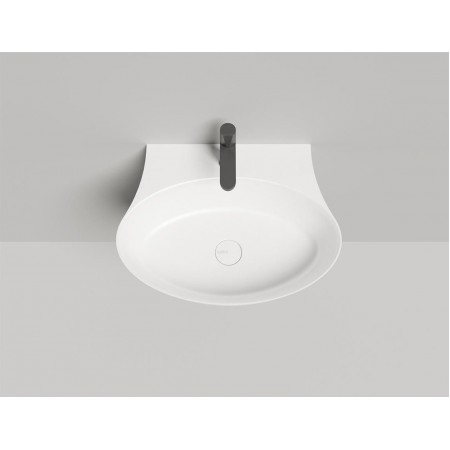 Раковина каменная накладная матовая 58x45 SALINI ALDA 140321MRF окрашена по RAL Раковина каменная накладная матовая 58x45 SALINI ALDA 140321MRF окрашена по RAL