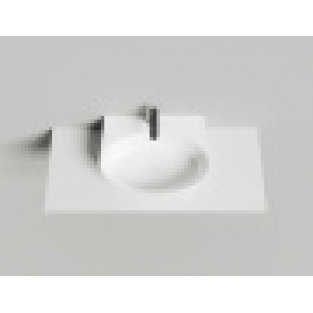 Раковина каменная накладная матовая 58x45 SALINI ALDA 140322MRF окрашена по RAL Раковина каменная накладная матовая 58x45 SALINI ALDA 140322MRF окрашена по RAL