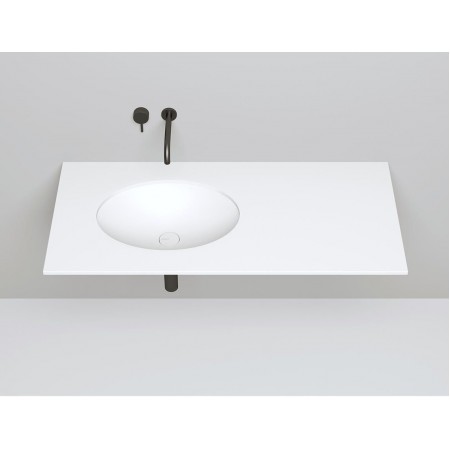 Раковина каменная встраиваемая снизу матовая 55x40 SALINI MAREA 1802211M Раковина каменная встраиваемая снизу матовая 55x40 SALINI MAREA 1802211M