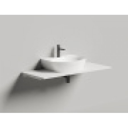 Раковина каменная накладная матовая 58x45 SALINI ALDA 140322M Раковина каменная накладная матовая 58x45 SALINI ALDA 140322M