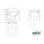 Унитаз SALINI GEMELLI 240121KMRF Унитаз SALINI GEMELLI 240121KMRF