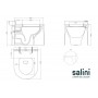 Унитаз SALINI GEMELLI 240121KMRF Унитаз SALINI GEMELLI 240121KMRF