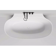 Ванна пристенная глянцевая 170х90 SALINI ALDA WALL 170 101915G