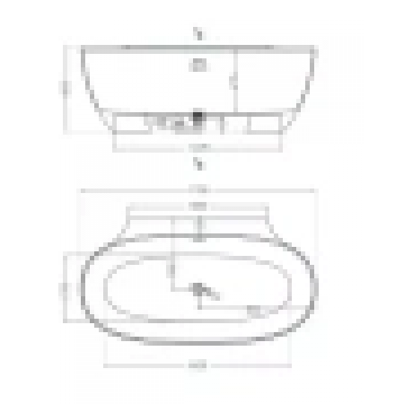 Ванна пристенная глянцевая 170х90 SALINI ALDA WALL 170 101915G Ванна пристенная глянцевая 170х90 SALINI ALDA WALL 170 101915G