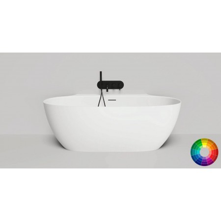 Ванна пристенная глянцевая 170х90 SALINI ALDA WALL 170 покраска по RAL полностью 101915GRF Ванна пристенная глянцевая 170х90 SALINI ALDA WALL 170 покраска по RAL полностью 101915GRF