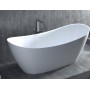 Ванна каменная отдельностоящая матовая 185х80 SALINI NOEMI 101811SM Ванна каменная отдельностоящая матовая 185х80 SALINI NOEMI 101811SM