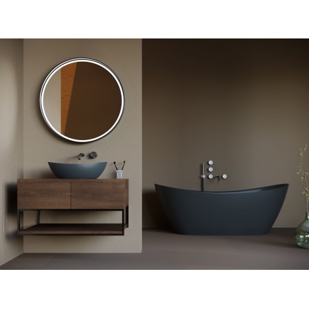 Ванна каменная отдельностоящая матовая 170х75 SALINI NOEMI 101722M Ванна каменная отдельностоящая матовая 170х75 SALINI NOEMI 101722M