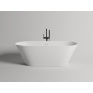 Ванна каменная отдельностоящая матовая 180х80 SALINI MONA 102921M белая