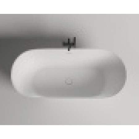 Ванна каменная отдельностоящая матовая 180х80 SALINI MONA 102921M белая Ванна каменная отдельностоящая матовая 180х80 SALINI MONA 102921M белая