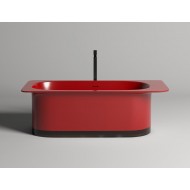 Ванна каменная отдельностоящая матовая 180х82 SALINI NINFEA 102721MRF окрашена по RAL