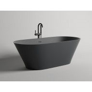 Ванна каменная отдельностоящая матовая 180х80 SALINI MONA 102921MRF окрашена по RAL