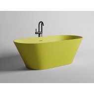 Ванна каменная отдельностоящая матовая 180х80 SALINI MONA 102921MRH окрашена по RAL снаружи