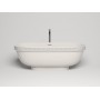 Ванна каменная отдельностоящая матовая 180х80 SALINI GRECA MEANDER 103021M Ванна каменная отдельностоящая матовая 180х80 SALINI GRECA MEANDER 103021M