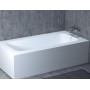 Ванна каменная матовая 190х100 SALINI ORLANDA Plus 102024M Ванна каменная матовая 190х100 SALINI ORLANDA Plus 102024M