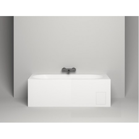 Ванна каменная пристенная глянцевая 170x70 SALINI ORNELLA KIT 102413GRH окрашена по RAL снаружи Ванна каменная пристенная глянцевая 170x70 SALINI ORNELLA KIT 102413GRH окрашена по RAL снаружи