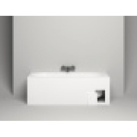 Ванна каменная пристенная глянцевая 170x80 SALINI ORNELLA KIT 102414GRH окрашена по RAL снаружи Ванна каменная пристенная глянцевая 170x80 SALINI ORNELLA KIT 102414GRH окрашена по RAL снаружи