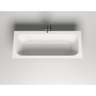 Ванна каменная встраиваемая матовая 190x80 SALINI ORLANDA AXIS190 окраска по RAL