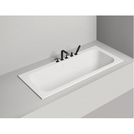 Ванна каменная встраиваемая глянцевая 180x80 SALINI ORLANDA AXIS окраска по RAL снаружи Ванна каменная встраиваемая глянцевая 180x80 SALINI ORLANDA AXIS окраска по RAL снаружи