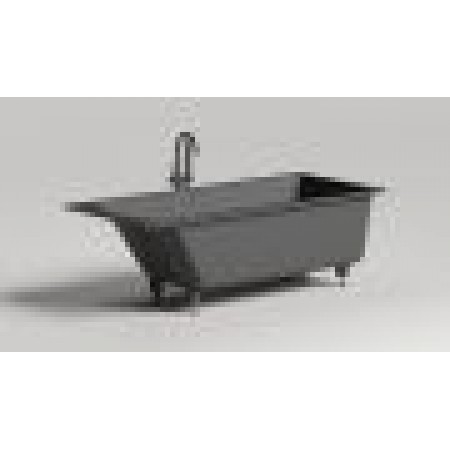 Ванна встраиваемая 1806х802х600 см SALINI CASCATA 104513GRH RAL Ванна встраиваемая 1806х802х600 см SALINI CASCATA 104513GRH RAL