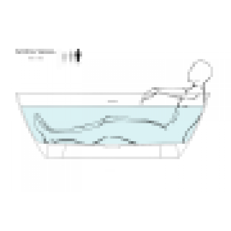 Ванна каменная пристенная глянцевая 180x85 SALINI SOFIA WALL 102513G Ванна каменная пристенная глянцевая 180x85 SALINI SOFIA WALL 102513G