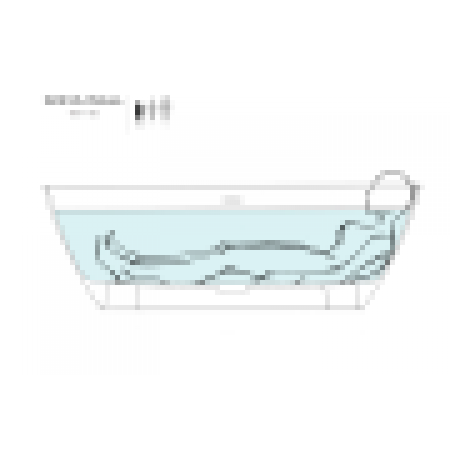 Ванна каменная пристенная глянцевая 180x85 SALINI SOFIA WALL 102513GRH окрашена по RAL снаружи Ванна каменная пристенная глянцевая 180x85 SALINI SOFIA WALL 102513GRH окрашена по RAL снаружи