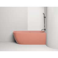 Ванна пристенная угловая глянцевая 170x85 SALINI Sofia Corner R окраска по RAL 102514GRF