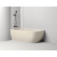 Ванна пристенная угловая глянцевая 170x85 SALINI Sofia Corner L окраска по RAL 102515GRF