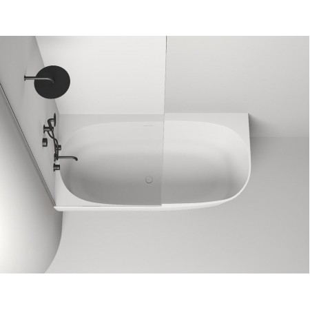 Ванна пристенная угловая матовая 170x85 SALINI Sofia Corner L 102525M Ванна пристенная угловая матовая 170x85 SALINI Sofia Corner L 102525M